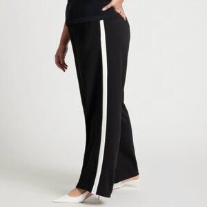 Eloquii Track Pant with Wide Stripe 22/24